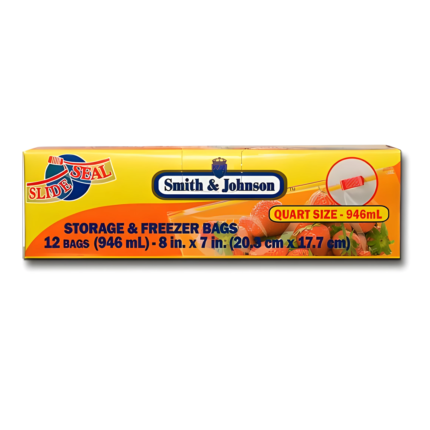 Slide Lock Bag - Quart Size