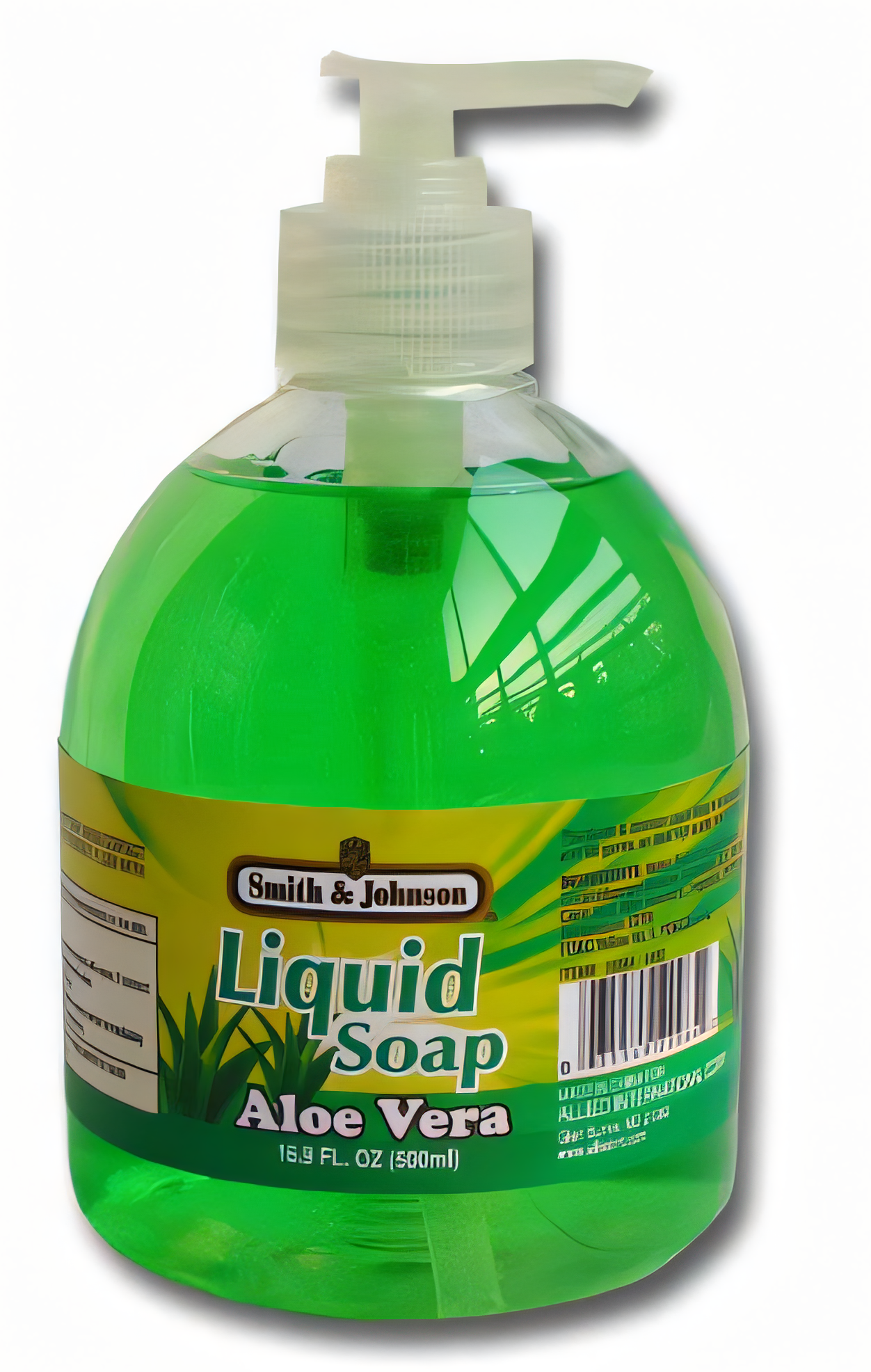 Liquid Soap Aloe Vera – 16.9fl oz – 500mL Bottle