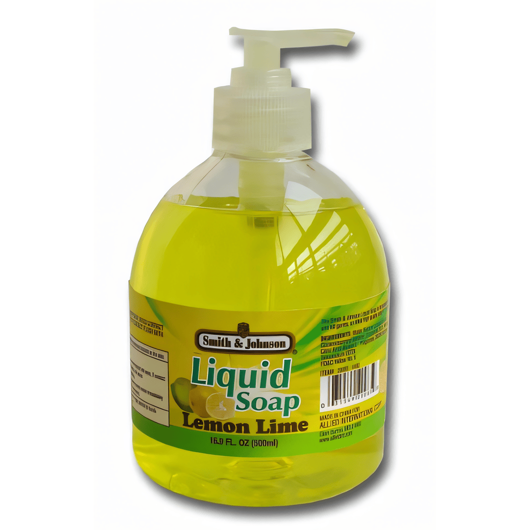 Liquid Soap Lemon Lime – 16.9fl oz – 500mL Bottle