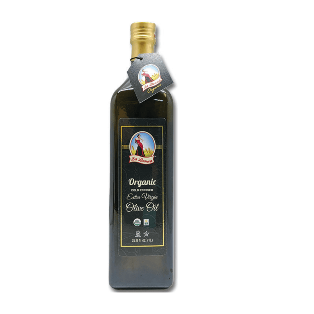 Organic Cold Pressed Extra Virgin Olive Oil – 34fl oz – 1L