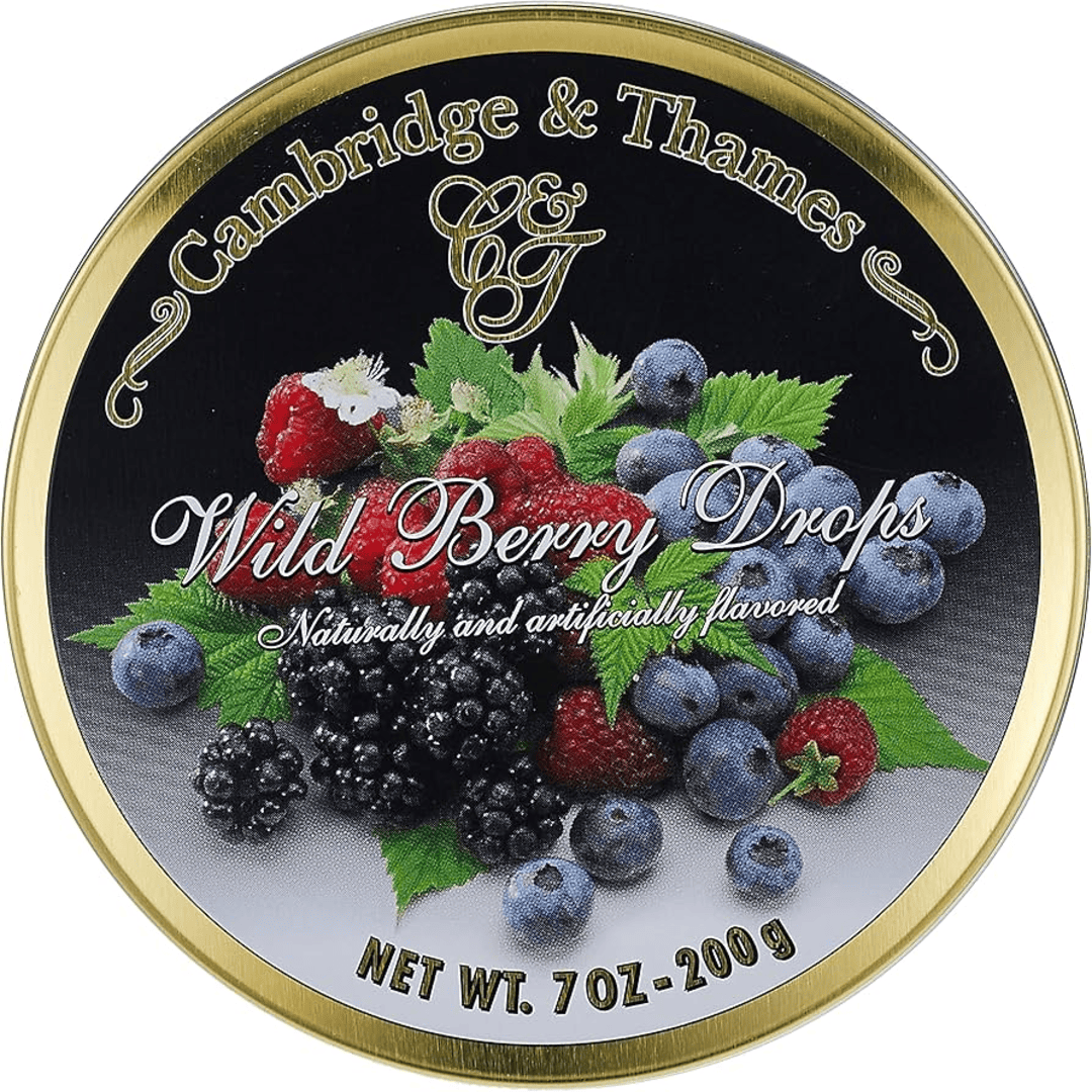 Wild Berry Drops – 7oz – 200g Tin