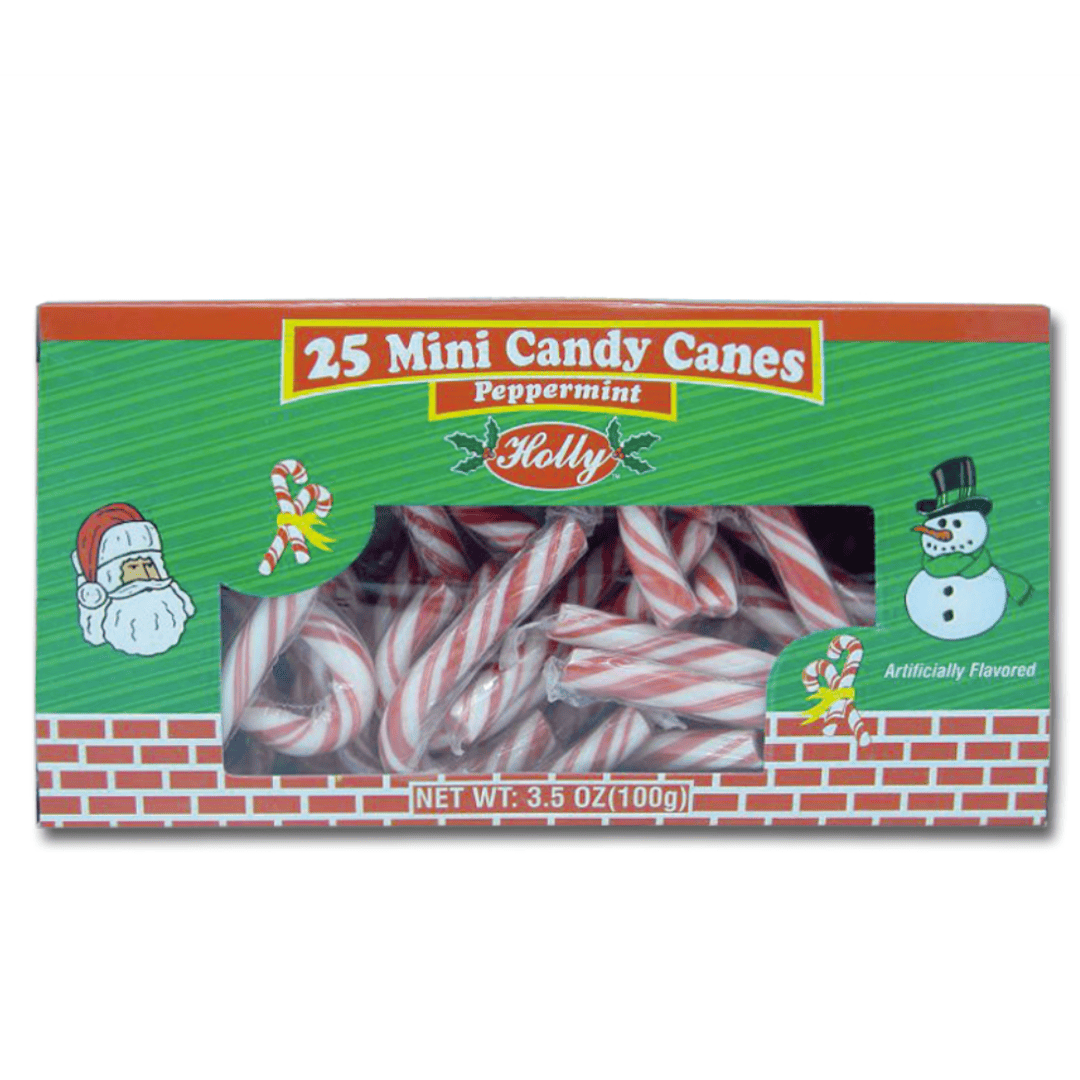 Mini Candy Canes – 3.5oz – 99g