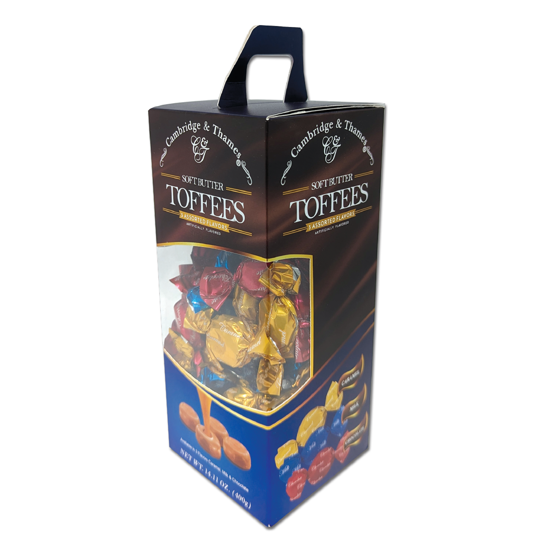 Soft Butter Toffee – 16oz – 454g Plastic Tubs