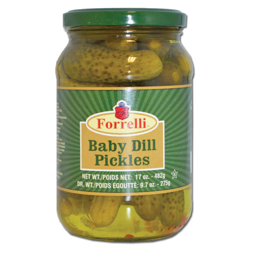 Baby Dill Pickles – 17oz – 482g Jar