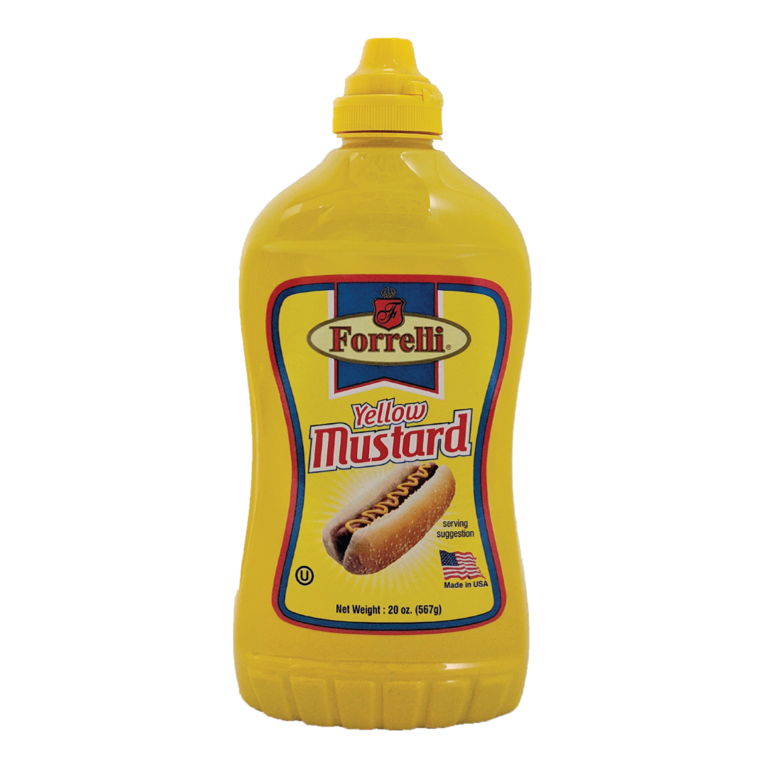 Yellow Mustard – 20oz – 567g Plastic Bottle
