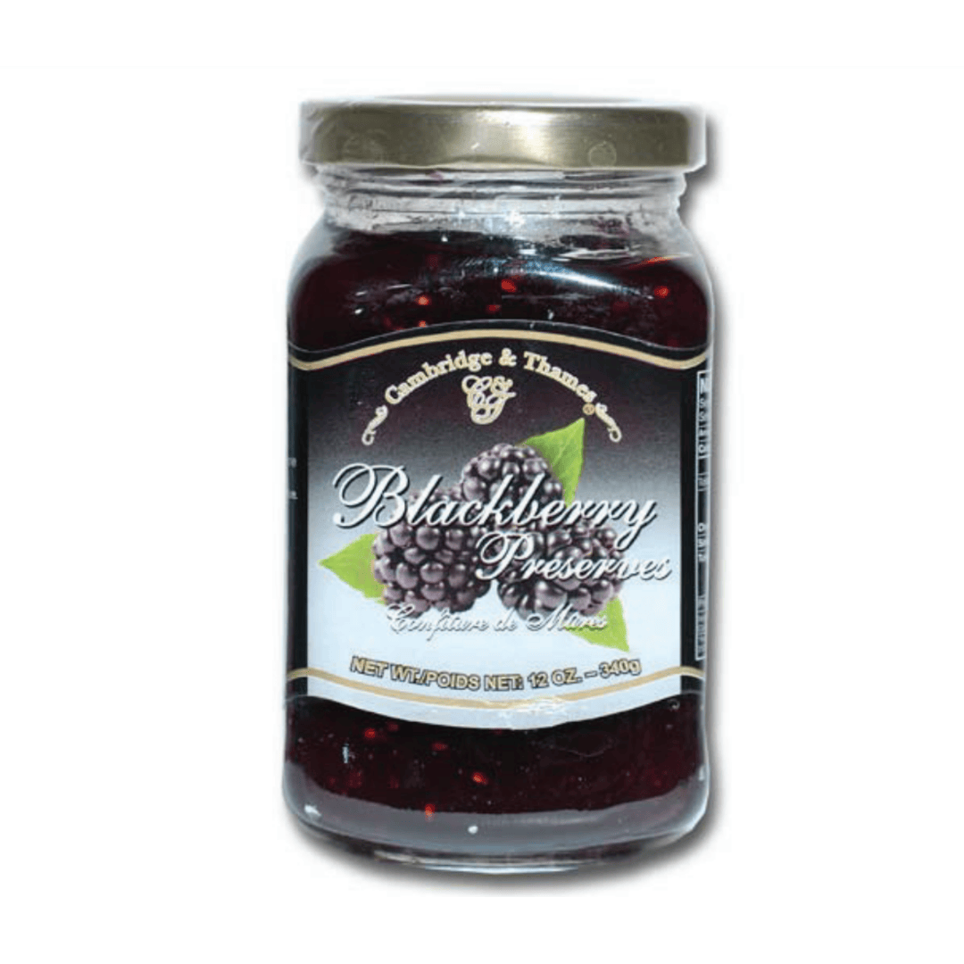 Blackberry Preserves – 12oz – 340g Glass Jar