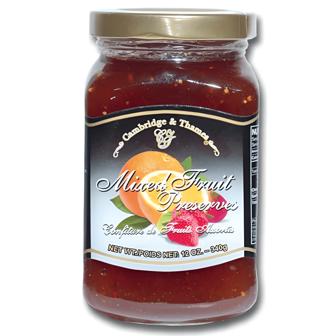 Mixed Fruit Preserves – 12oz – 340g Jar