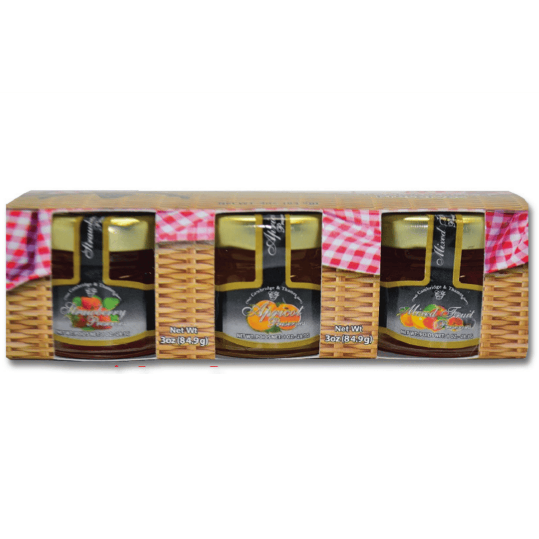 3 Pack Variety Preserves – 3 x 1oz (28.3g)