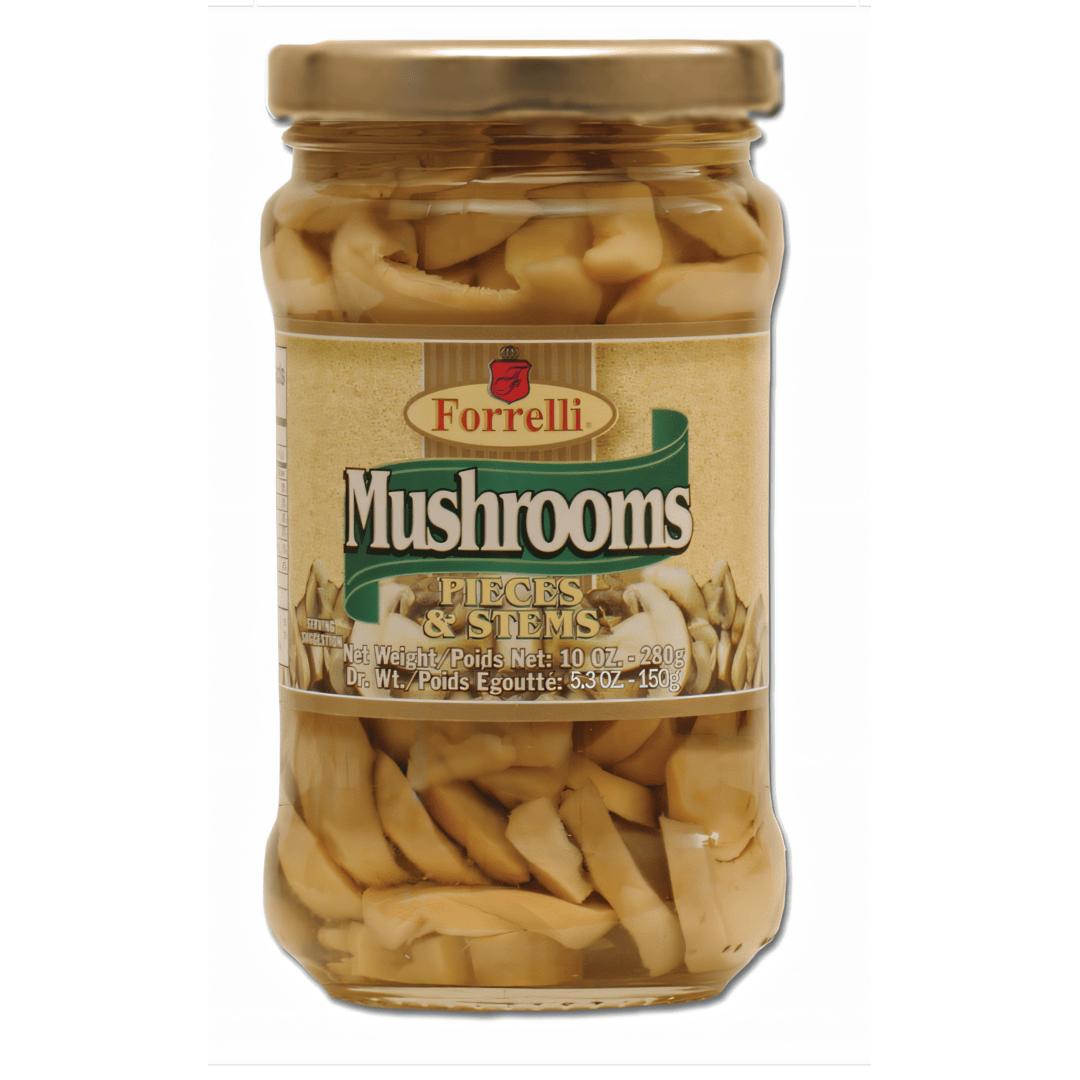 Mushrooms Pieces & Stems 10oz – 283g Jar