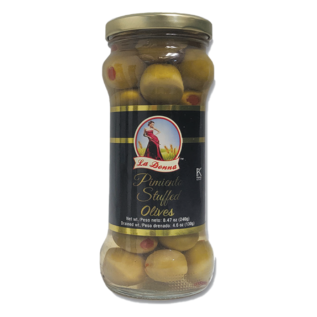 Pimento Stuffed Olives – 8.46oz – 240g Jar