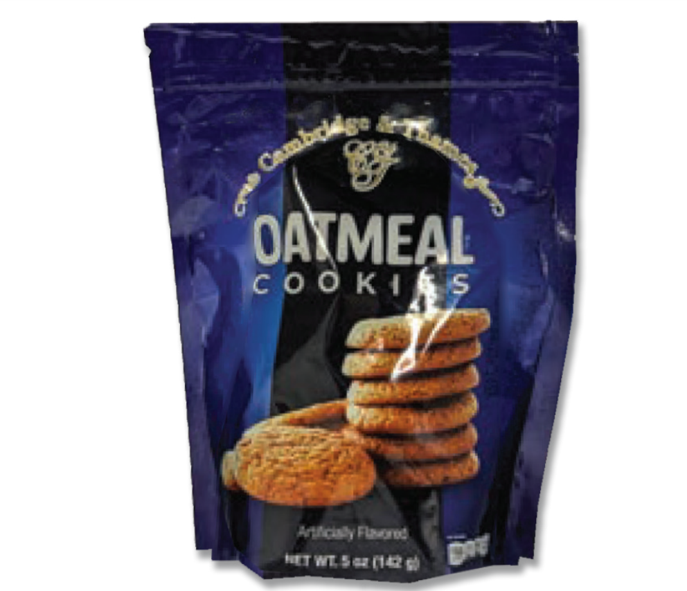 Oatmeal Cookies – 5oz – 142g