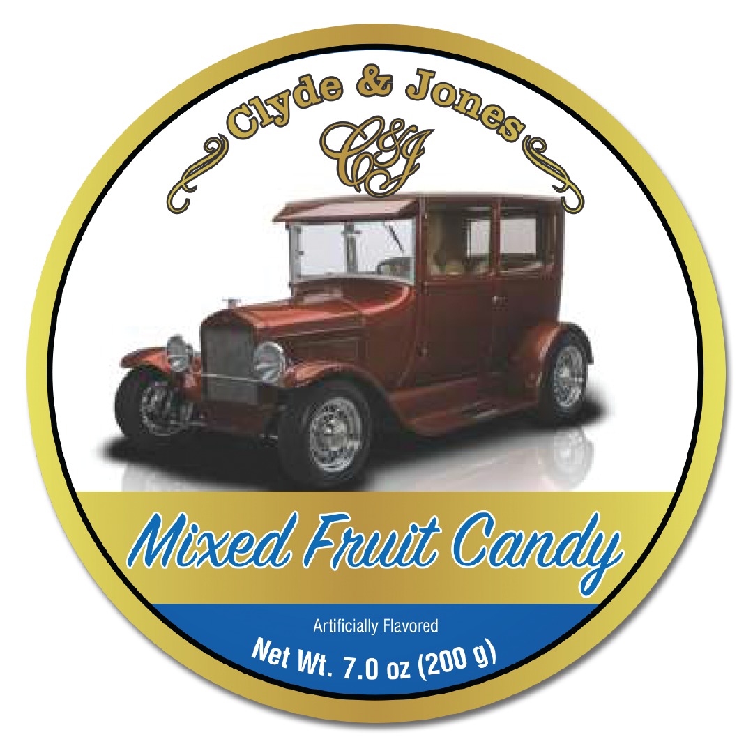 Mixed Fruit Candies – 7oz – 200g Collectable Tin