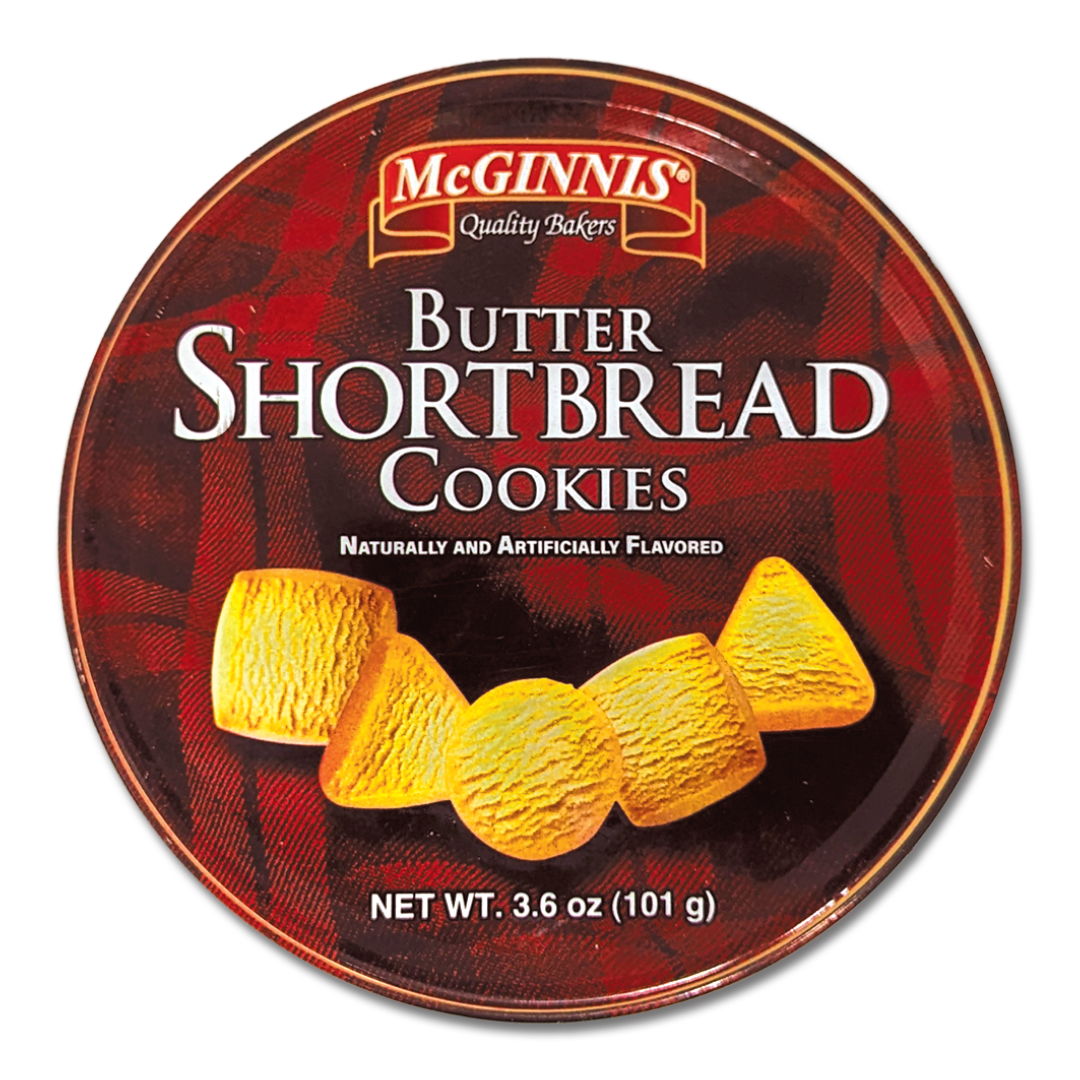 Scottish Style Butter Shortbread – 3.6oz – 101g Tin