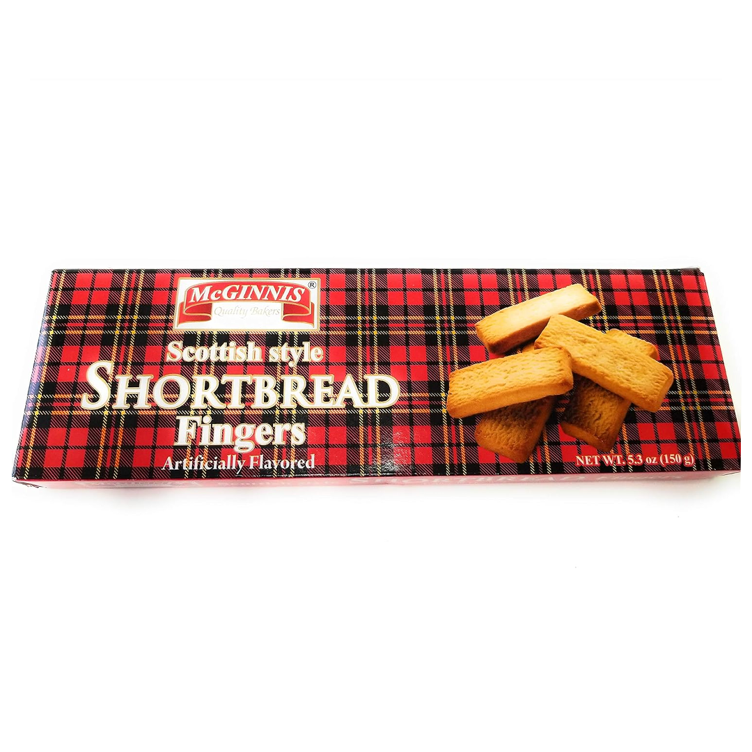Scottish Style Shortbread Fingers 5.3oz – 150g Box