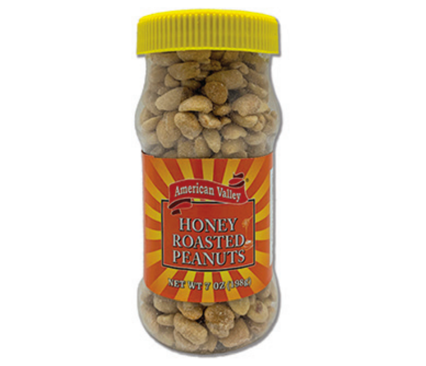 Honey Roasted Peanuts – 7oz. – 198g Jar