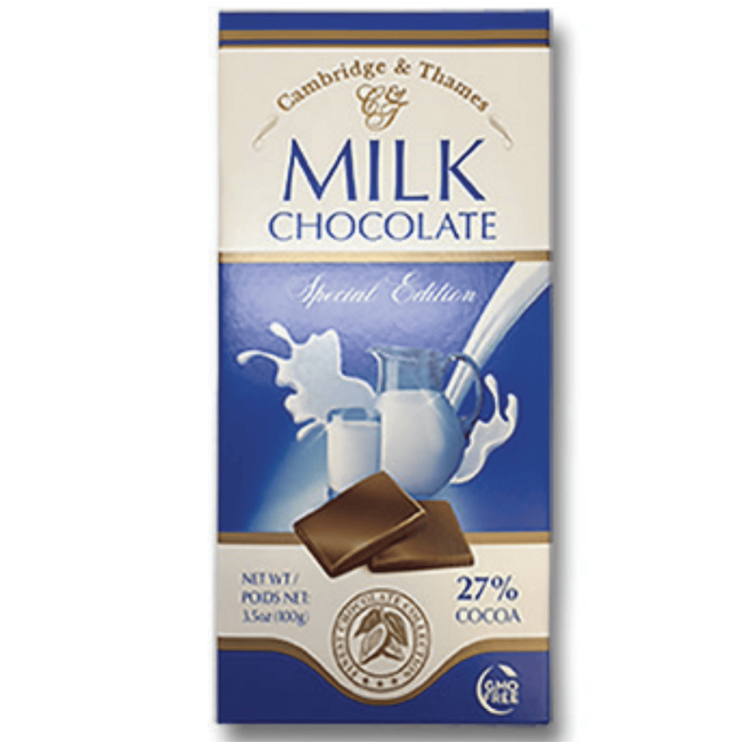 Milk Chocolate Bar – 3.5oz – 100g