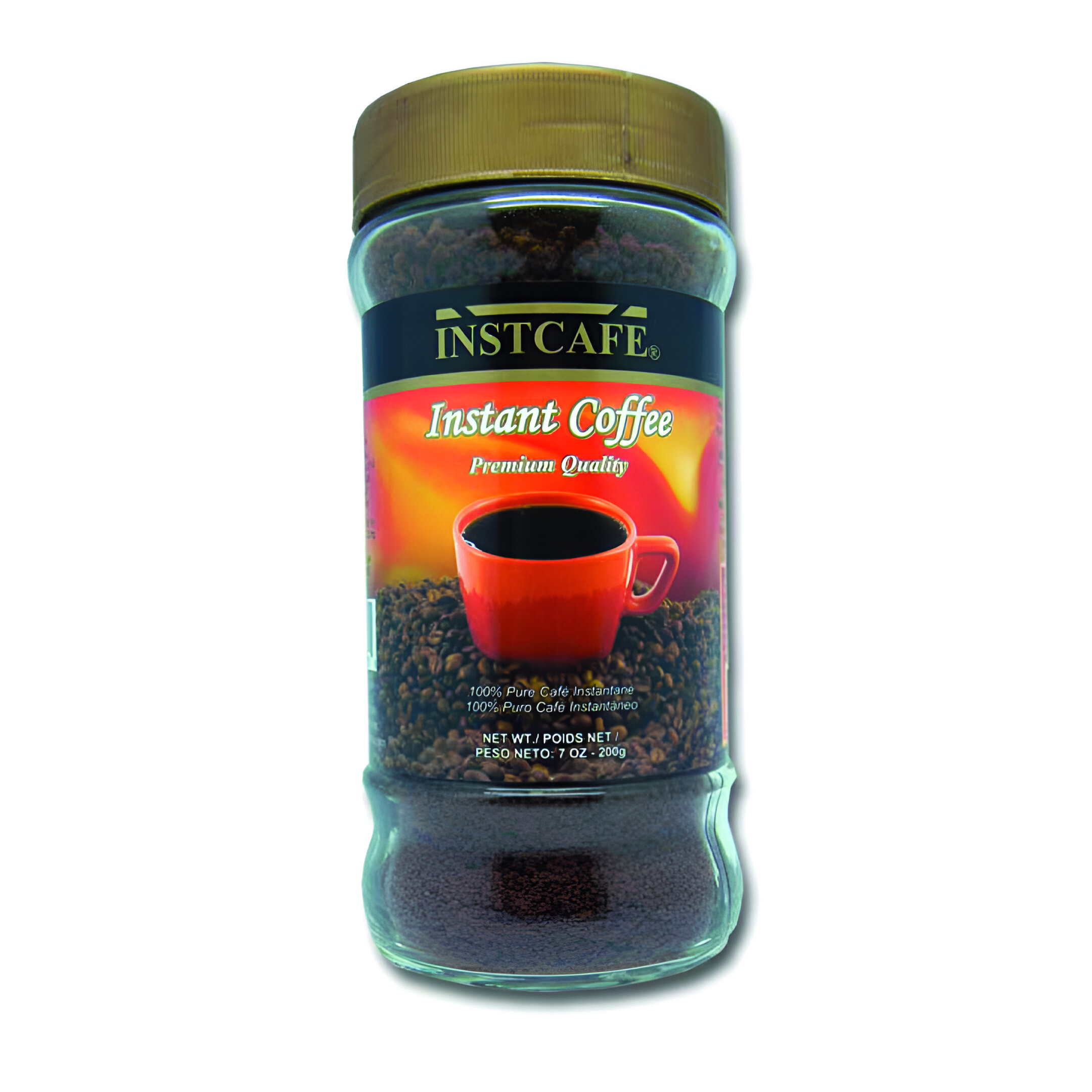 Coffee – Instcafe 7.0oz – 200g Round Jar