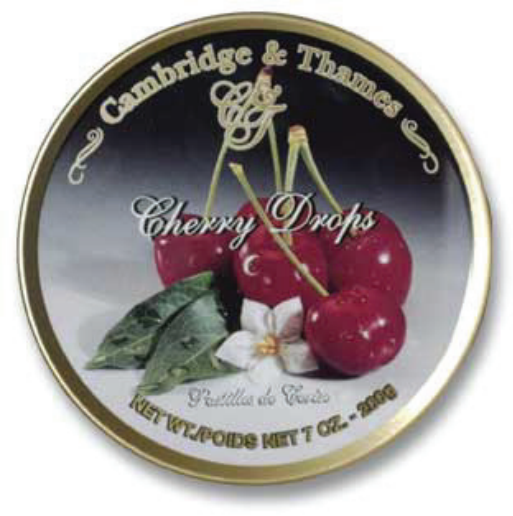Cherry Drops – 7oz – 200g Tin