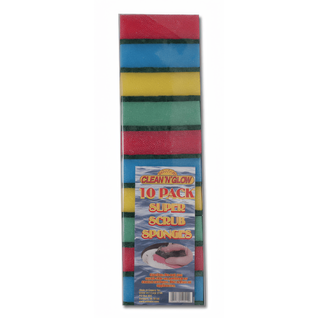 Super Scrubber Sponge – 10 Ct Pack