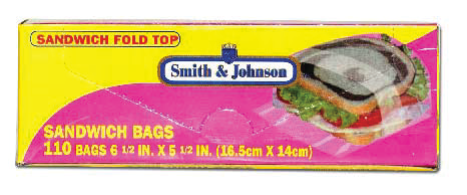 Sandwich Bag 6.5×5.5 inches